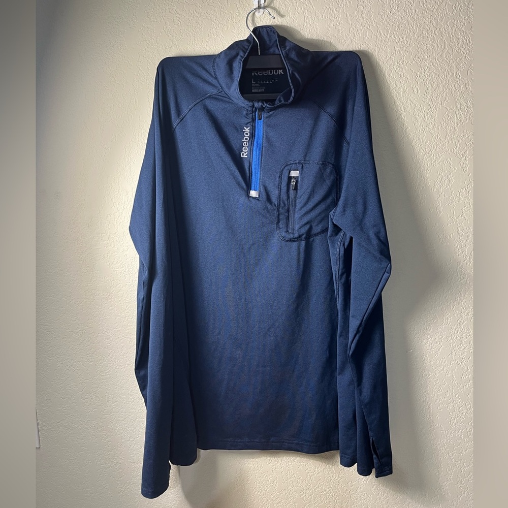 Reebok quarter zip athletic pullover